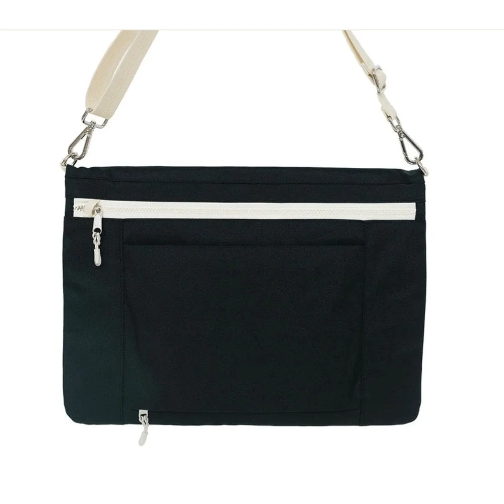 TOBIQ Boss Flip Bag NEW Black Travel Messenger Laptop Crossbody Gorpcore Casual